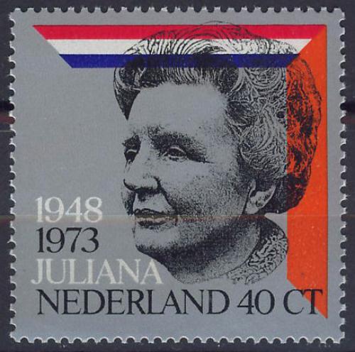 Poštovní známka Nizozemí 1973 Královna Juliana Mi# 1017