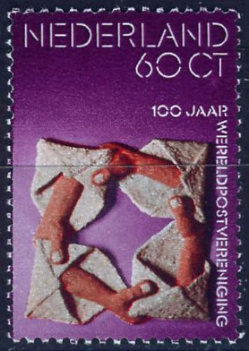 Poštovní známka Nizozemí 1974 UPU, 100. výroèí Mi# 1038