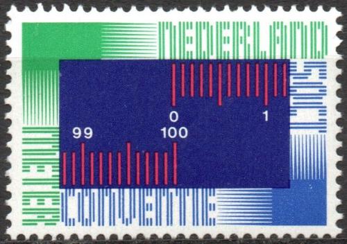 Poštovní známka Nizozemí 1975 Metrická konvence, 100. výroèí Mi# 1056