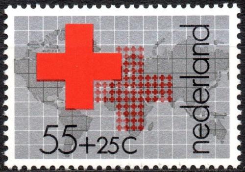 Poštovní známka Nizozemí 1978 Èervený køíž Mi# 1125