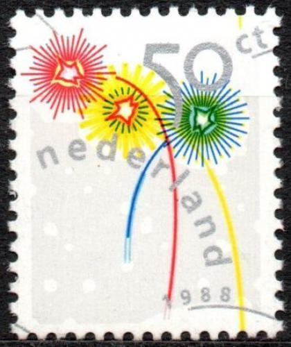 Potovn znmka Nizozem 1988 Vnoce Mi# 1356