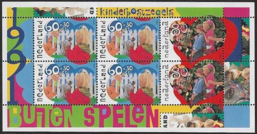 Poštovní známka Nizozemí 1991 Hrající si dìti Mi# Block 35
