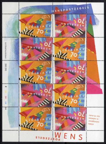 Poštovní známka Nizozemí 1993 Pozdravy Mi# 1462-63 Bogen