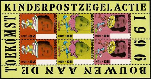 Poštovní známka Nizozemí 1996 Podpora dìtí Mi# Block 50 Kat 7.50€