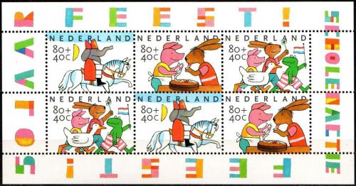 Poštovní známka Nizozemí 1998 Dìtské o Mi# Block 58 Kat 8.50€
