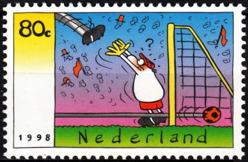 Poštovní známka Nizozemí 1998 Fotbal Mi# 1657