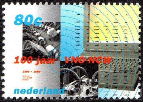 Poštovní známka Nizozemí 1999 Svaz zamìstnavatelù, 100. výroèí Mi# 1736