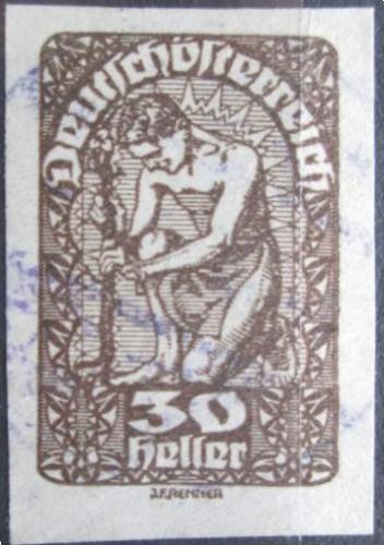 Potovn znmka Rakousko 1920 Alegorie 1E Mi# 281