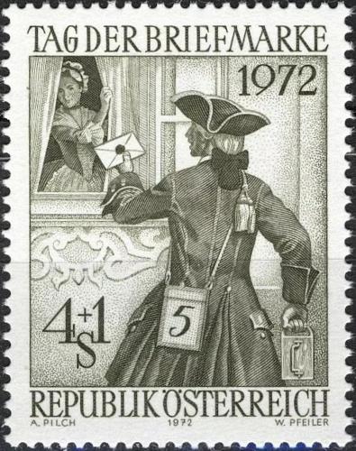 Potovn znmka Rakousko 1972 Den znmek Mi# 1404
