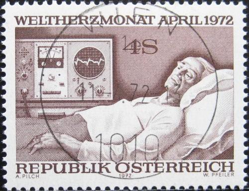 Potovn znmka Rakousko 1972 Svtov den zdrav 1A Mi# 1386