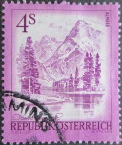 Potovn znmka Rakousko 1973 Jezero Almsee 1C Mi# 1430