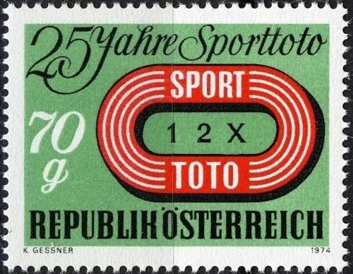 Potovn znmka Rakousko 1974 Rakousk loterie Mi# 1468
