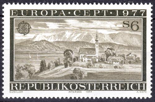 Poštovní známka Rakousko 1977 Evropa CEPT, krajina Mi# 1553