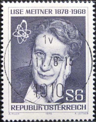 Potovn znmka Rakousko 1978 Lise Meitner, fyzika Mi# 1588