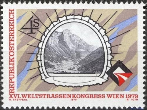 Potovn znmka Rakousko 1979 Dopravn kongres Mi# 1619