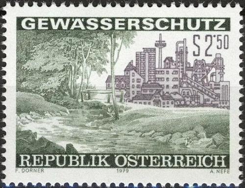 Potovn znmka Rakousko 1979 Kontrola vody Mi# 1611