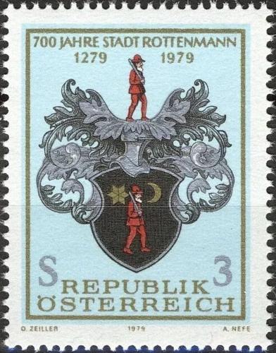 Potovn znmka Rakousko 1979 Rottenmann Mi# 1613