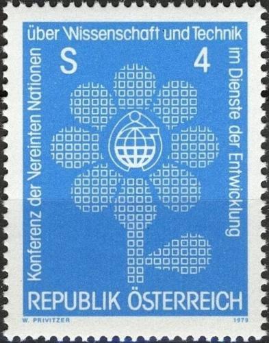 Potovn znmka Rakousko 1979 Vdeck konference Mi# 1616