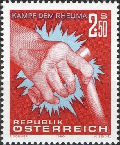 Potovn znmka Rakousko 1980 Boj proti revmatismu Mi# 1632