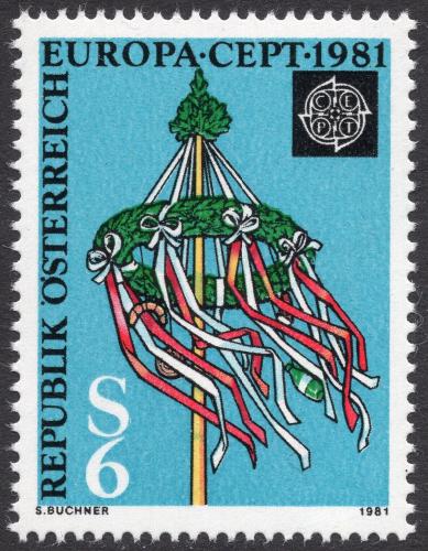 Poštovní známka Rakousko 1981 Evropa CEPT, folklór Mi# 1671