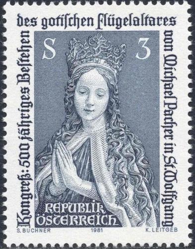 Potovn znmka Rakousko 1981 Panna Marie Mi# 1681