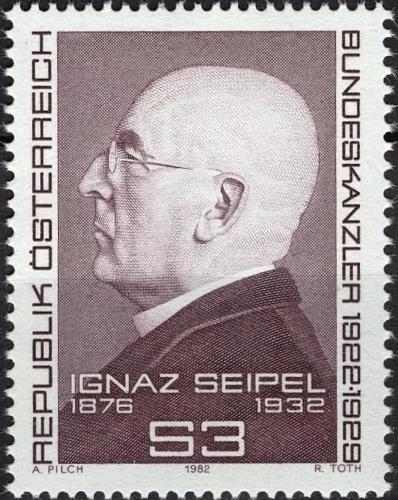 Potovn znmka Rakousko 1982 Ignaz Seipel, sttnk Mi# 1712