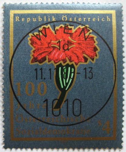 Potovn znmka Rakousko 1988 Kongres Soc-dem.strany 1A Mi# 1940