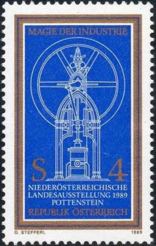 Potovn znmka Rakousko 1989 Vstava technologi Mi# 1954