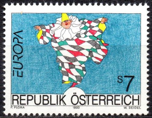 Poštovní známka Rakousko 1993 Evropa CEPT, moderní umìní Mi# 2095