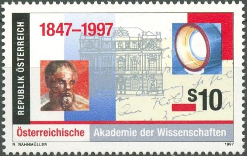 Potovn znmka Rakousko 1997 Akademie vd Mi# 2210