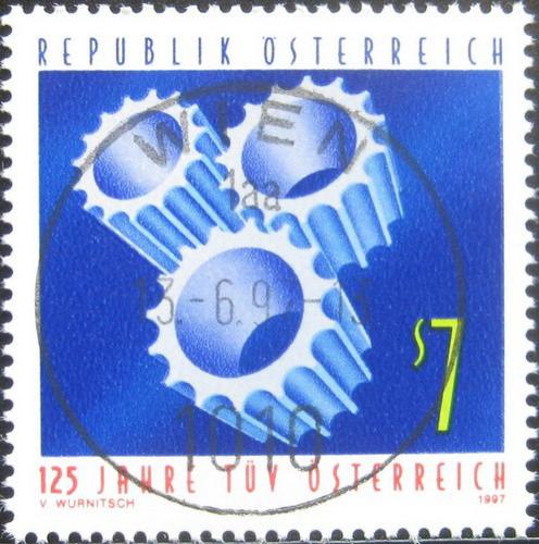 Potovn znmka Rakousko 1997 Technick pokrok 1A Mi# 2225