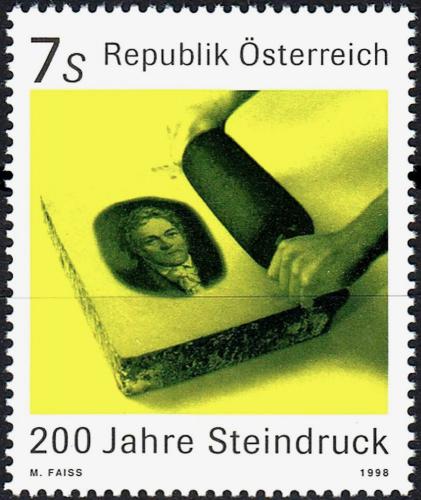 Potovn znmka Rakousko 1998 Litografick tisk Mi# 2246