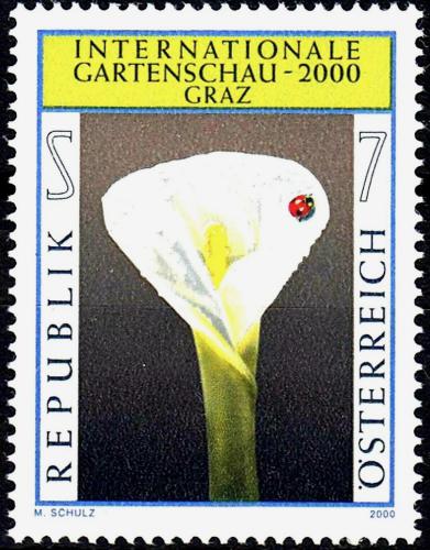 Potovn znmka Rakousko 2000 Vstava zahradnictv Mi# 2305
