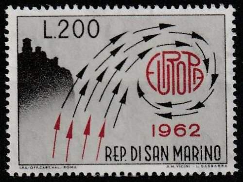 Poštovní známka San Marino 1962 Evropa CEPT Mi# 749