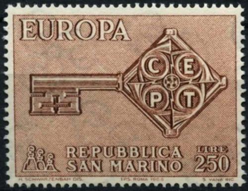Poštovní známka San Marino 1968 Evropa CEPT Mi# 913