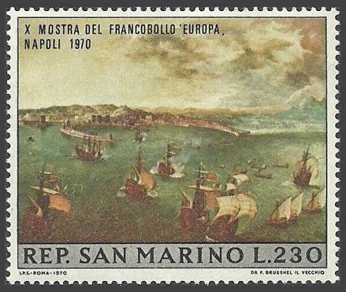 Poštovní známka San Marino 1970 Umìní, Pieter Bruegel Mi# 954