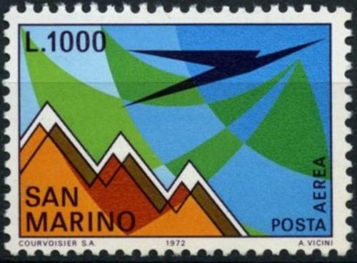 Poštovní známka San Marino 1972 Monte Titano Mi# 1016