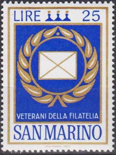 Poštovní známka San Marino 1972 Veteráni filatelie Mi# 1015