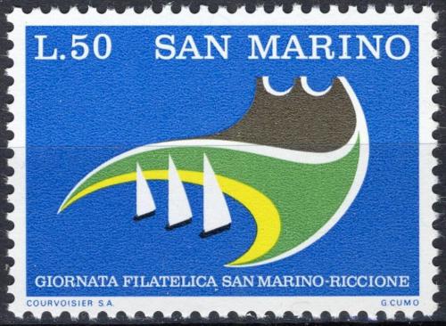 Poštovní známka San Marino 1974 Výstava San Marino/Riccione Mi# 1069