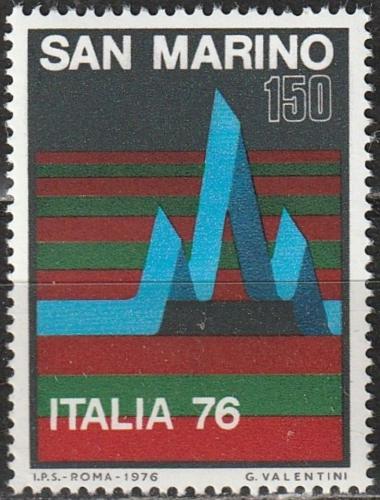 Potovn znmka San Marino 1976 Vstava ITALIA 76 Mi# 1122