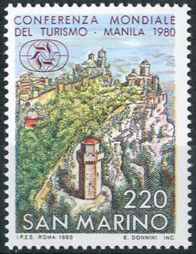 Poštovní známka San Marino 1980 Hrad Monte Titano Mi# 1220