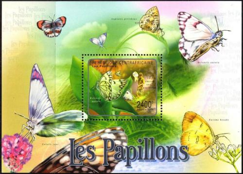 Poštovní známka SAR 2011 Motýli Mi# Mi# Block 710 Kat 9.50€