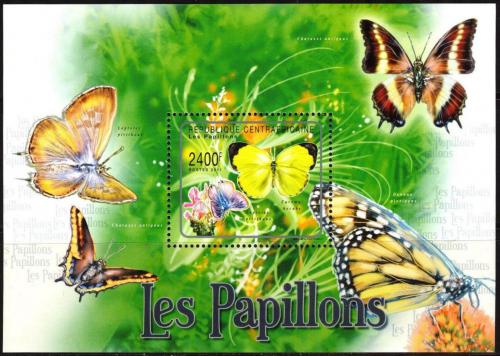 Poštovní známka SAR 2011 Motýli Mi# Mi# Block 711 Kat 9.50€
