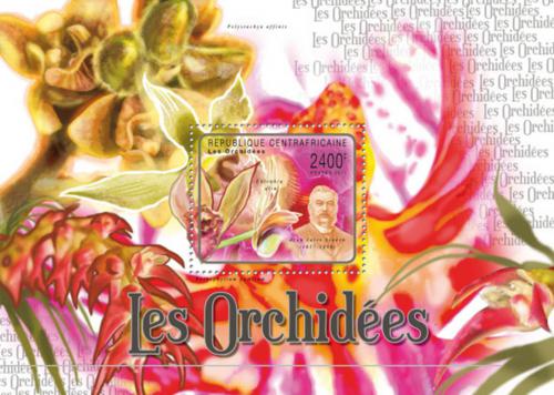 Poštovní známka SAR 2011 Orchideje Mi# Block 706 Kat 9.50€