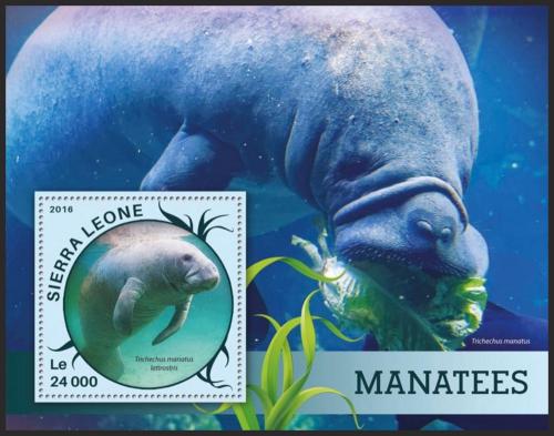 Poštovní známka Sierra Leone 2016 Kapustòáci Mi# Block 904 Kat 11€