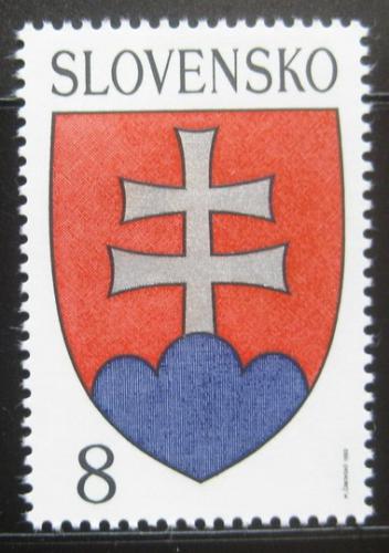 Poštovní známka Slovensko 1993 Státní znak Mi# 162