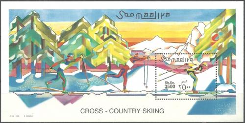 Poštovní známka Somálsko 2001 Bìh na lyžích TOP SET Mi# Block 76 Kat 20€