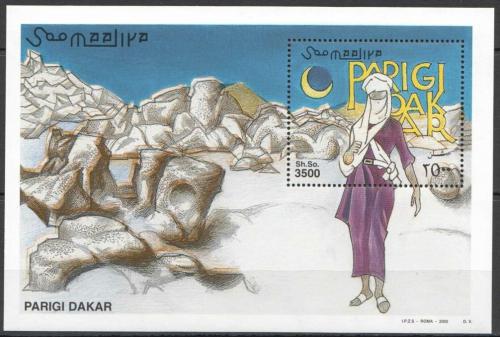 Poštovní známka Somálsko 2002 Rallye Paøíž-Dakar Mi# Block 95 Kat 15€