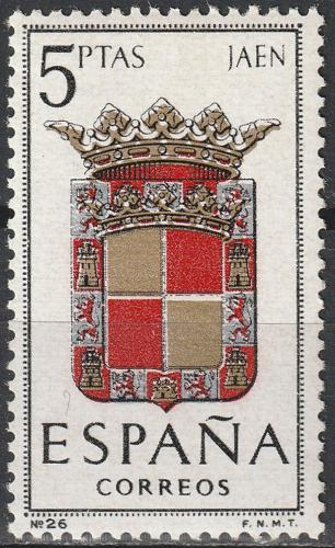 Poštovní známka Španìlsko 1964 Znak provincie Jaén Mi# 1438