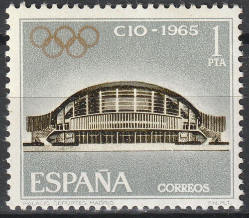 Potovn znmka panlsko 1965 Stadin v Madridu Mi# 1567